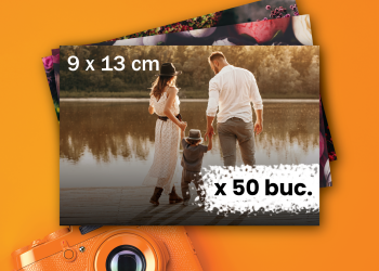 Fotografii 9×13 Premium – Pachet 50 bucăți