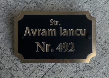 Număr Casă / Apartament cu prindere Model 2